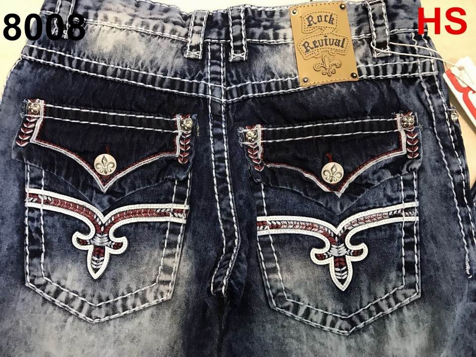 Rock Revival long jeans man 32-42-073